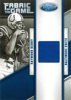 2011 Panini Certified - Fabric of the Game #54 Raymond Berry Front