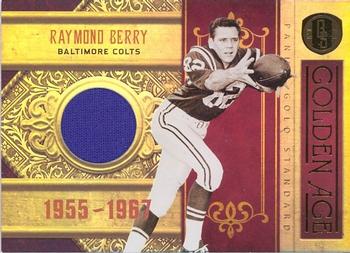 2011 Panini Gold Standard - Golden Age Materials #4 Raymond Berry Front