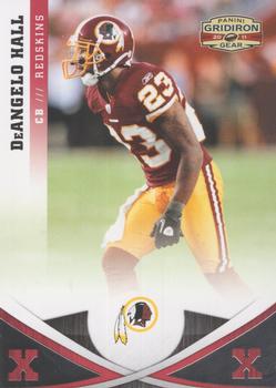 2011 Panini Gridiron Gear - Silver X's #86 DeAngelo Hall  Front