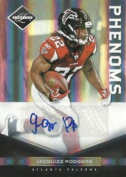 2011 Panini Limited - Monikers Autographs Silver #170 Jacquizz Rodgers Front