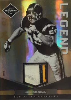 2011 Panini Limited - Threads Prime #114 Junior Seau Front