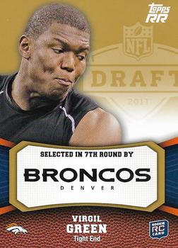 2011 Topps Rising Rookies - Gold #194 Virgil Green Front