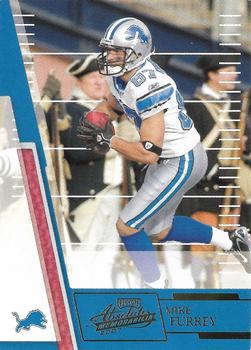 2007 Playoff Absolute Memorabilia #30 Mike Furrey Front