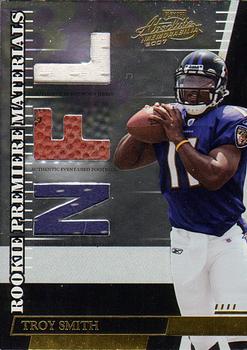 2007 Playoff Absolute Memorabilia #284 Troy Smith Front