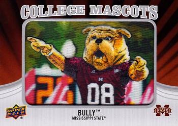 2012 Upper Deck - College Mascots Manufactured Patches #CM-28 Bully Front