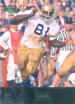 2011 Upper Deck College Football Legends #14 Alan Page Front