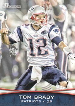 2012 Bowman #50 Tom Brady Front
