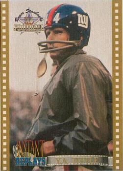 1994 Ted Williams Roger Staubach's NFL - Instant Replays #IR2 Y.A. Tittle Front