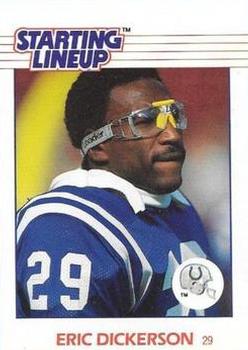 1988 Kenner Starting Lineup Cards #3599103060 Eric Dickerson Front