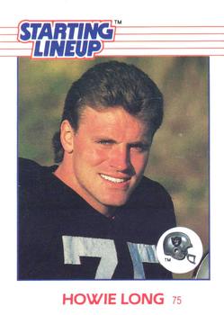 1988 Kenner Starting Lineup Cards #3599109040 Howie Long Front