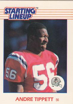 1988 Kenner Starting Lineup Cards #3599102040 Andre Tippett Front