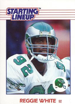 1988 Kenner Starting Lineup Cards #3599117040 Reggie White Front