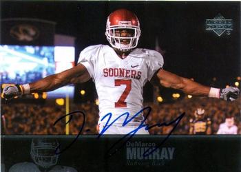 2011 Upper Deck College Football Legends - Autographs #86 DeMarco Murray Front