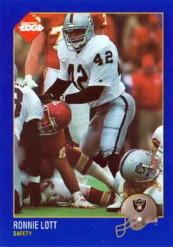 1992 Collector's Edge - Promos #TS2 Ronnie Lott Front