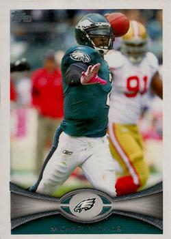 2012 Topps #330 Michael Vick Front