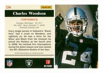 2012 Score - RC Flashbacks #236 Charles Woodson Back