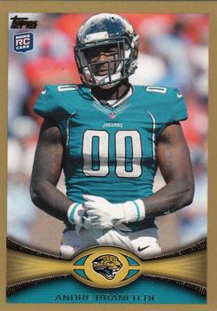 2012 Topps - Gold #362 Andre Branch Front
