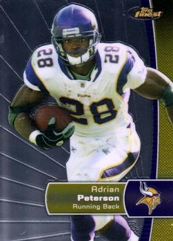 2012 Finest #70 Adrian Peterson Front
