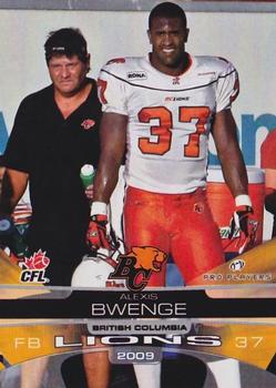 2009 Extreme Sports CFL #3 Alexis Bwenge Front