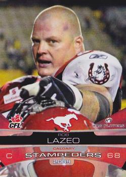 2009 Extreme Sports CFL #31 Rob Lazeo Front