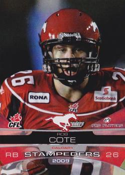 2009 Extreme Sports CFL #37 Rob Cote Front