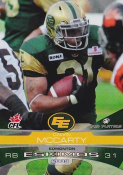 2009 Extreme Sports CFL #44 Calvin McCarty Front