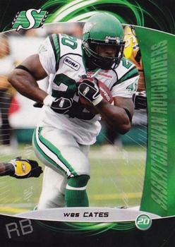 2008 Extreme Sports CFL #64 Wes Cates Front
