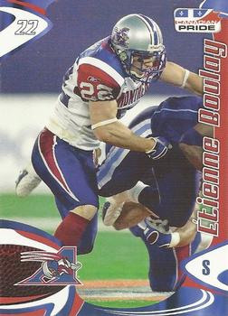 2007 Extreme Sports CFL #3 Etienne Boulay Front