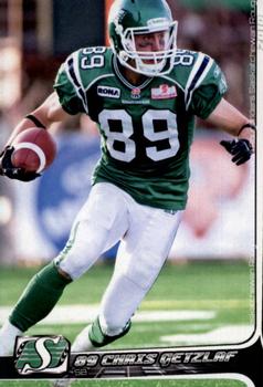 2010 Extreme Sports CFL #92 Chris Getzlaf Front