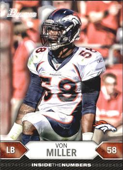2012 Bowman - Inside the Numbers #ITN-VM Von Miller Front