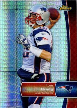 2012 Finest - Prism Refractors #50 Tom Brady Front