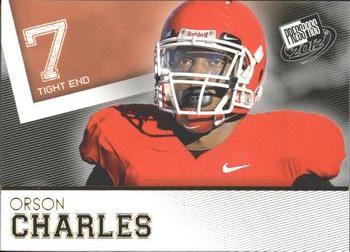 2012 Press Pass - Gold #6 Orson Charles Front