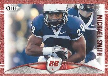 2012 SAGE HIT - Red Glitter #30 Michael Smith Front