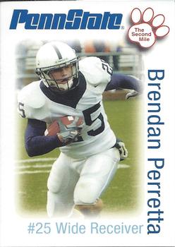 2006 The Second Mile Penn State Nittany Lions Tips: Fall Edition #NNO Brendan Perretta Front