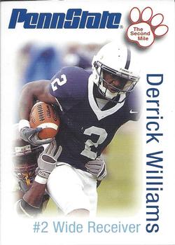 2006 The Second Mile Penn State Nittany Lions Tips: Fall Edition #NNO Derrick Williams Front