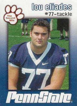 2009 The Second Mile Penn State Nittany Lions Tips: Fall Edition #NNO Lou Eliades Front