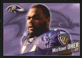 2011 Panini Stickers #67 Michael Oher Front