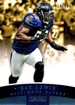 2012 Panini Prominence #9 Ray Lewis Front