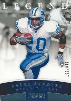 2012 Panini Prominence #102 Barry Sanders Front