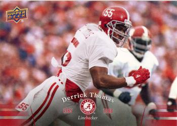 2012 Upper Deck University of Alabama #50 Derrick Thomas Front
