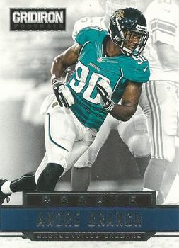 2012 Panini Gridiron #203 Andre Branch Front