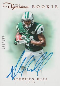2012 Panini Prime Signatures #272 Stephen Hill Front