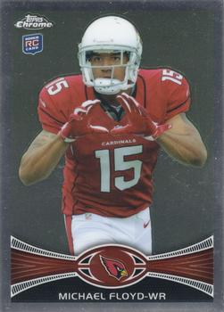 2012 Topps Chrome #166a Michael Floyd Front