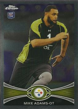 2012 Topps Chrome #197 Mike Adams Front