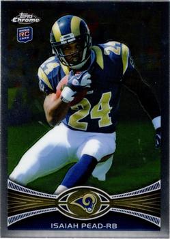 2012 Topps Chrome #202a Isaiah Pead Front