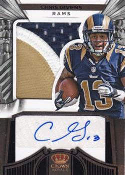2012 Panini Crown Royale #258 Chris Givens Front