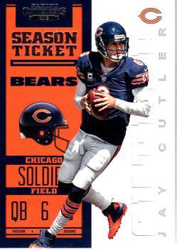 2012 Panini Contenders #17 Jay Cutler Front