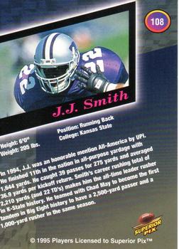 1995 Superior Pix #108 J.J. Smith Back