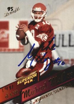 1995 Superior Pix - Autographs #104 Michael McCoy Front