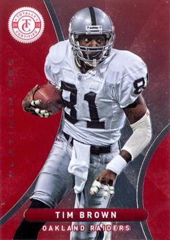 2012 Panini Totally Certified #83 Tim Brown Front
